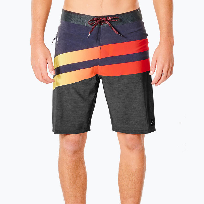 Shorts de surf para hombres RIP Curl Mirege Revert Ultimate Black