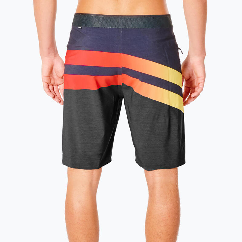 Shorts de surf para hombres RIP Curl Mirege Revert Ultimate Black