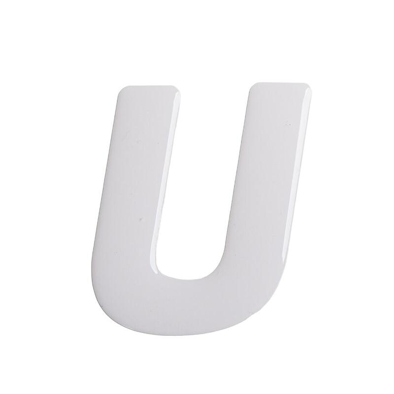 Naklejka wielkie “U” - samoprzylepna litera na pakę jeździecką