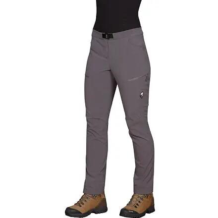 Pantaloni donna High Point Alba AirVent stretch grigio idrorepellente ECO DWR 2/5