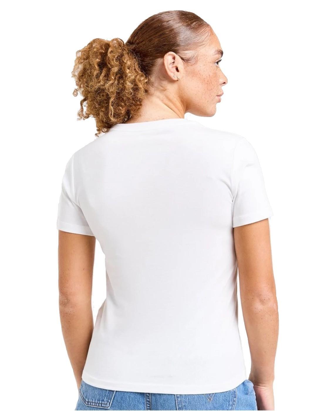 Maillot pour femme Converse cherry star chevron Blanc 3/3