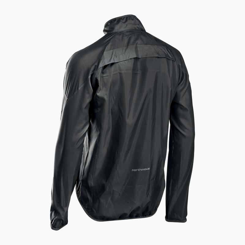 Chaqueta de bicicleta negra de la chaqueta de vórtice de Northwave