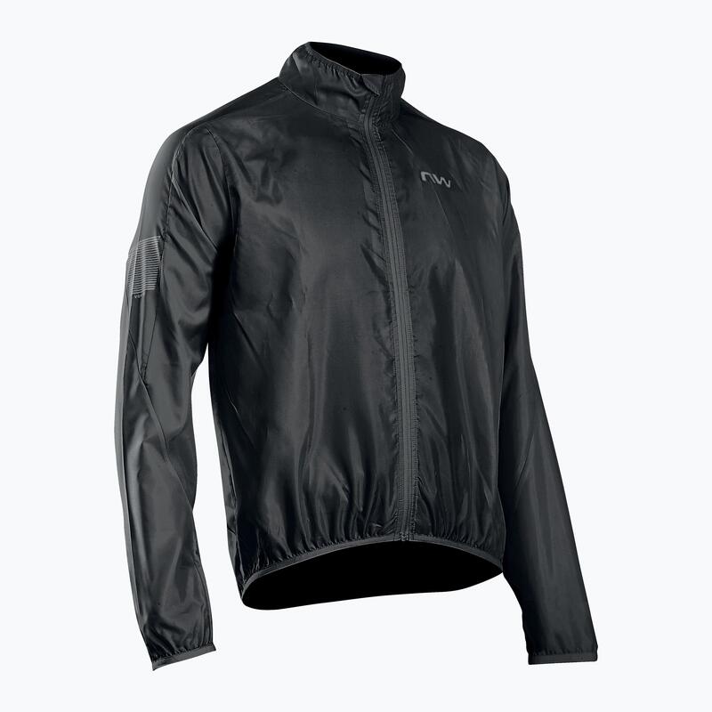 Chaqueta de bicicleta negra de la chaqueta de vórtice de Northwave