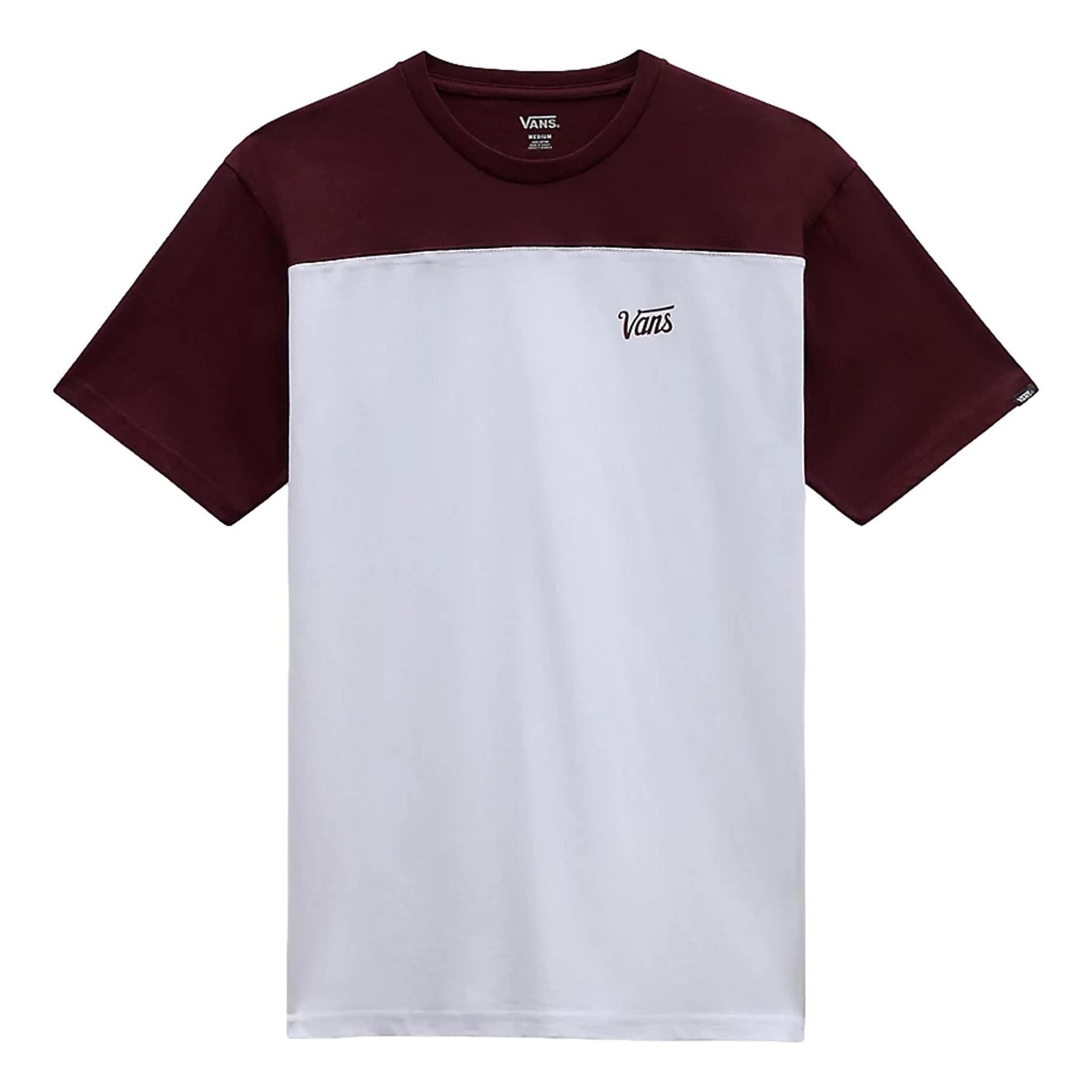 Camisetas para Hombre Vans  Granate 2/5