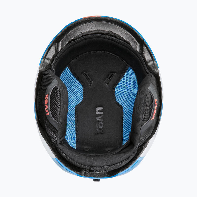 Casco da sci per bambini UVEX Viti orso blu 46-50 cm