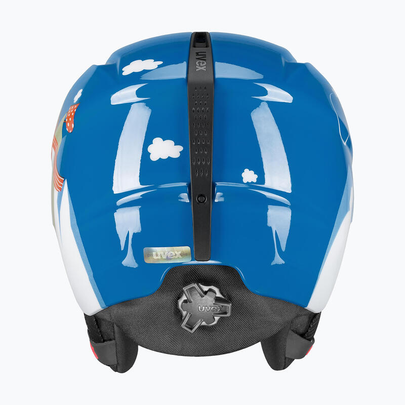 UVEX Viti blauwe beer kinderskihelm 46-50 cm