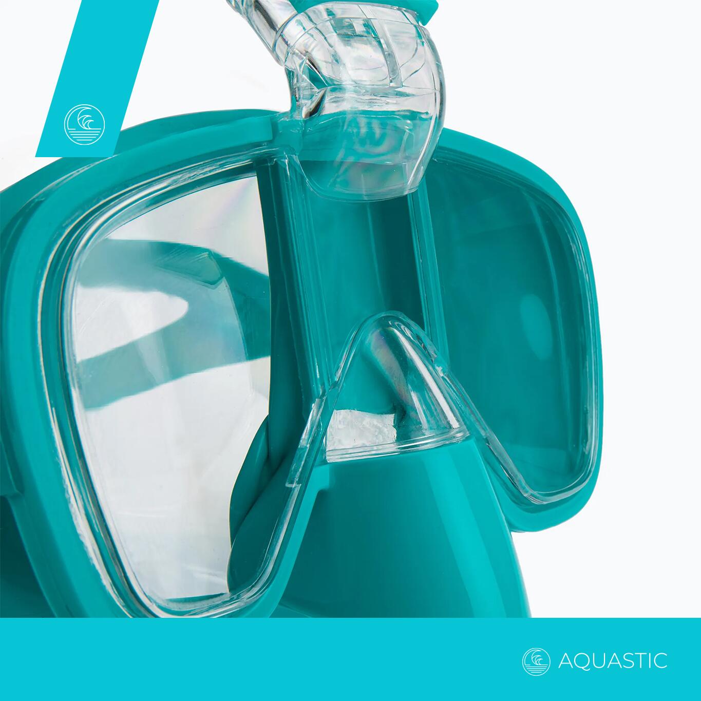 Set snorkeling AQUASTIC Maschera + boccaglio 3/7