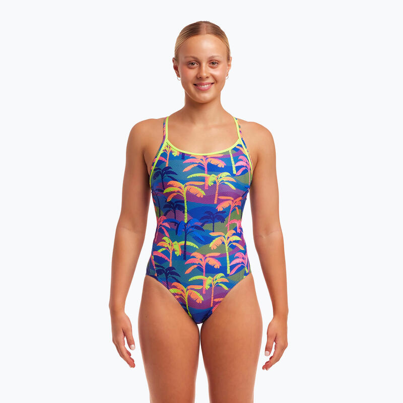 Funkita Diamond Back One Piece zwempak uit één stuk voor dames