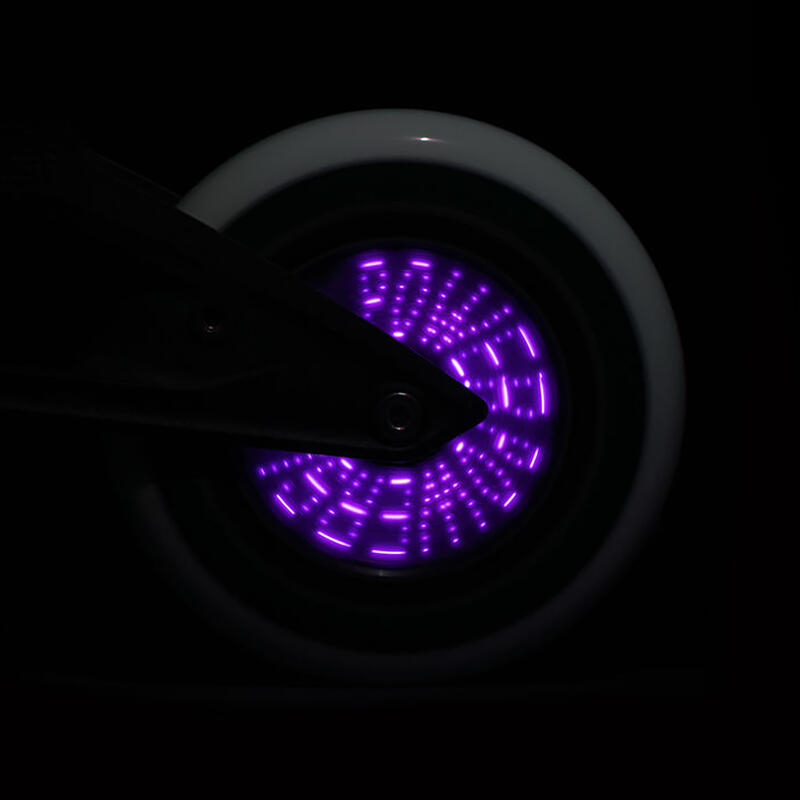 Roues de roller en ligne Powerslide Graphix Led gauche