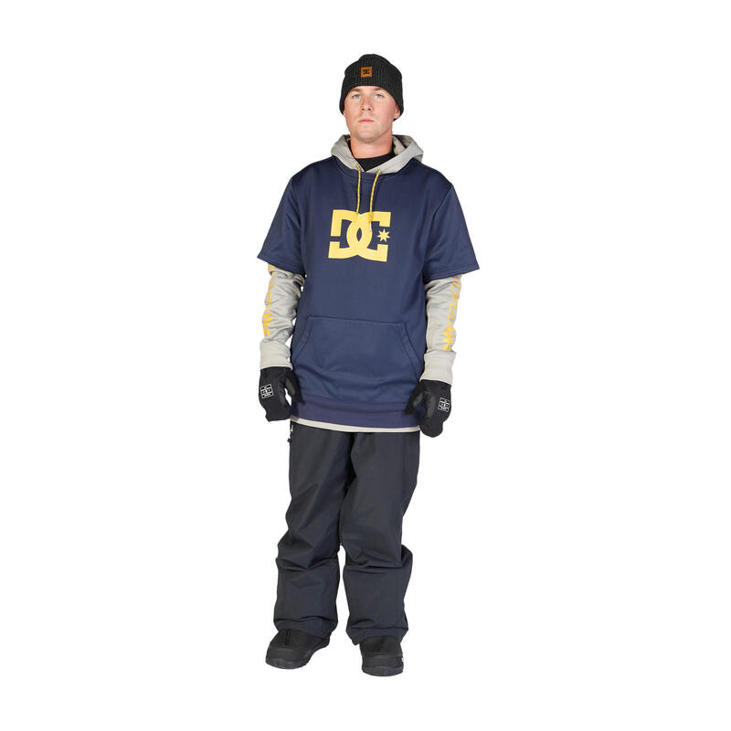 DC Dryden snowboardsweatshirt marineblauw en grijs