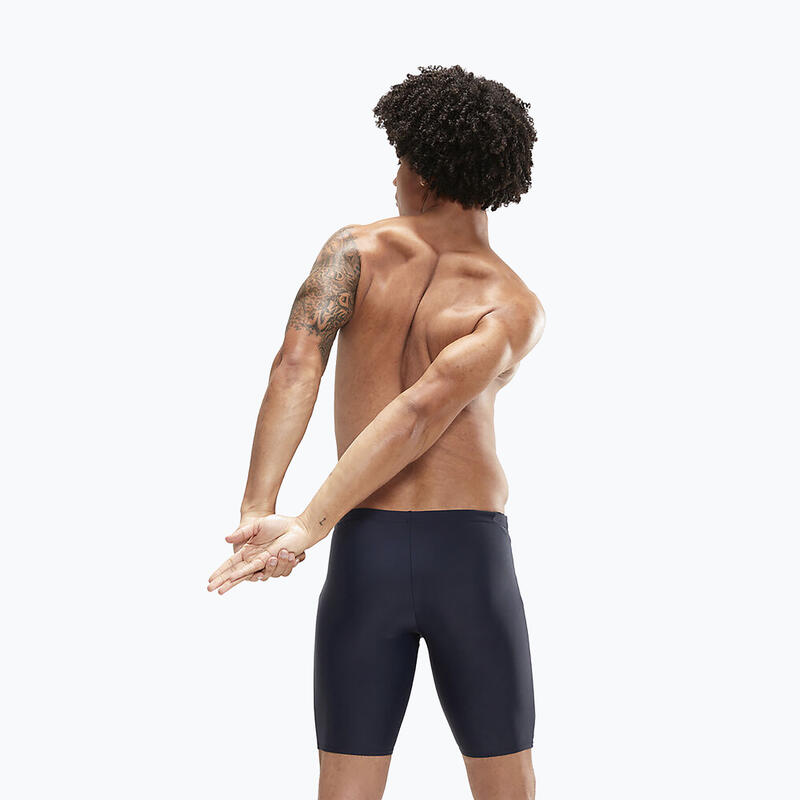Short De Bain Speedo Medley Logo Garçon - Bleu Marine/Vert - Taille 13 Ans - Nylon Recyclé
