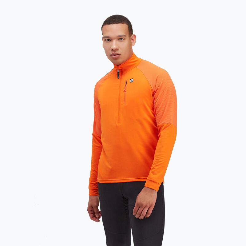 Bluza do narciarstwa biegowego z półgolfem męska Silvini Marone MJ1900
