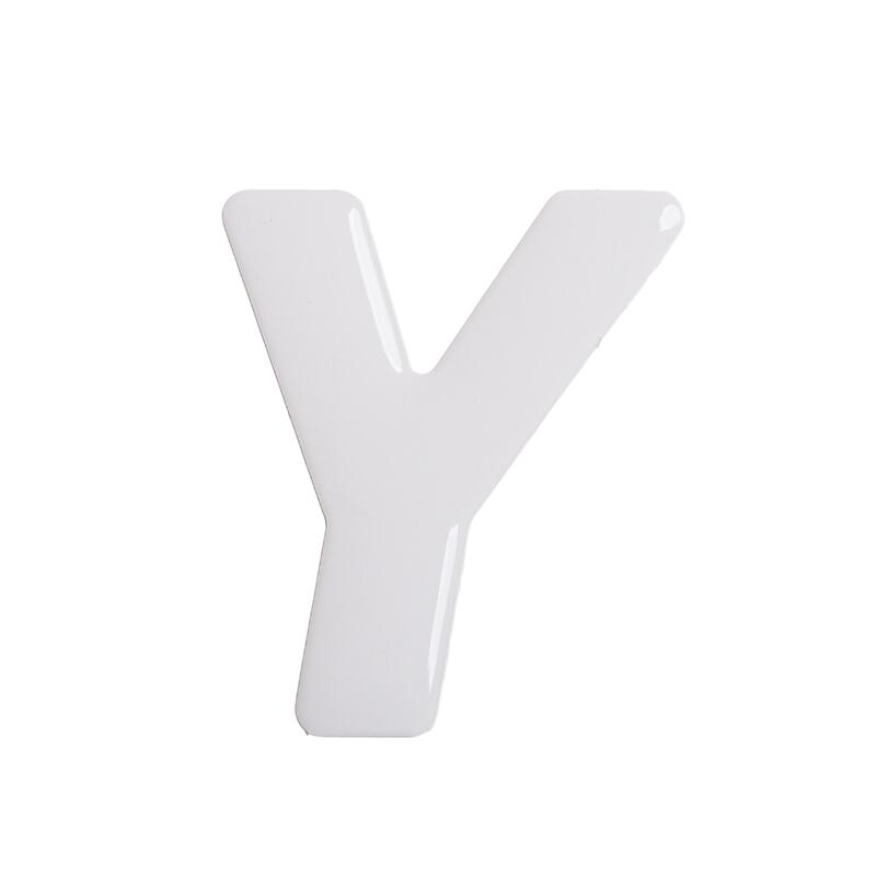 Naklejka wielkie “Y” - samoprzylepna litera na pakę jeździecką