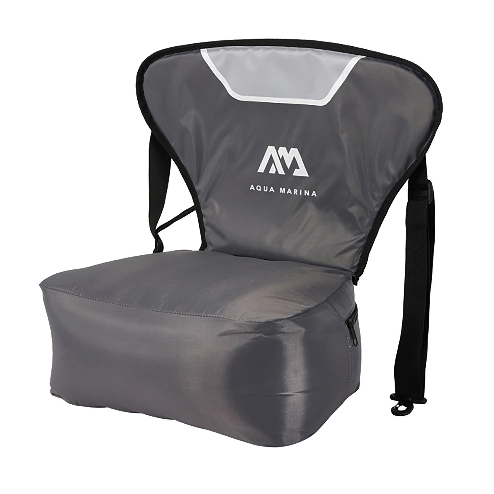 Aqua Marina - Siège À Dossier Haut Aqua Marina Canoe Pour Ripple - Siège - Blanc|gris|noir - Taille Unique - Decathlon