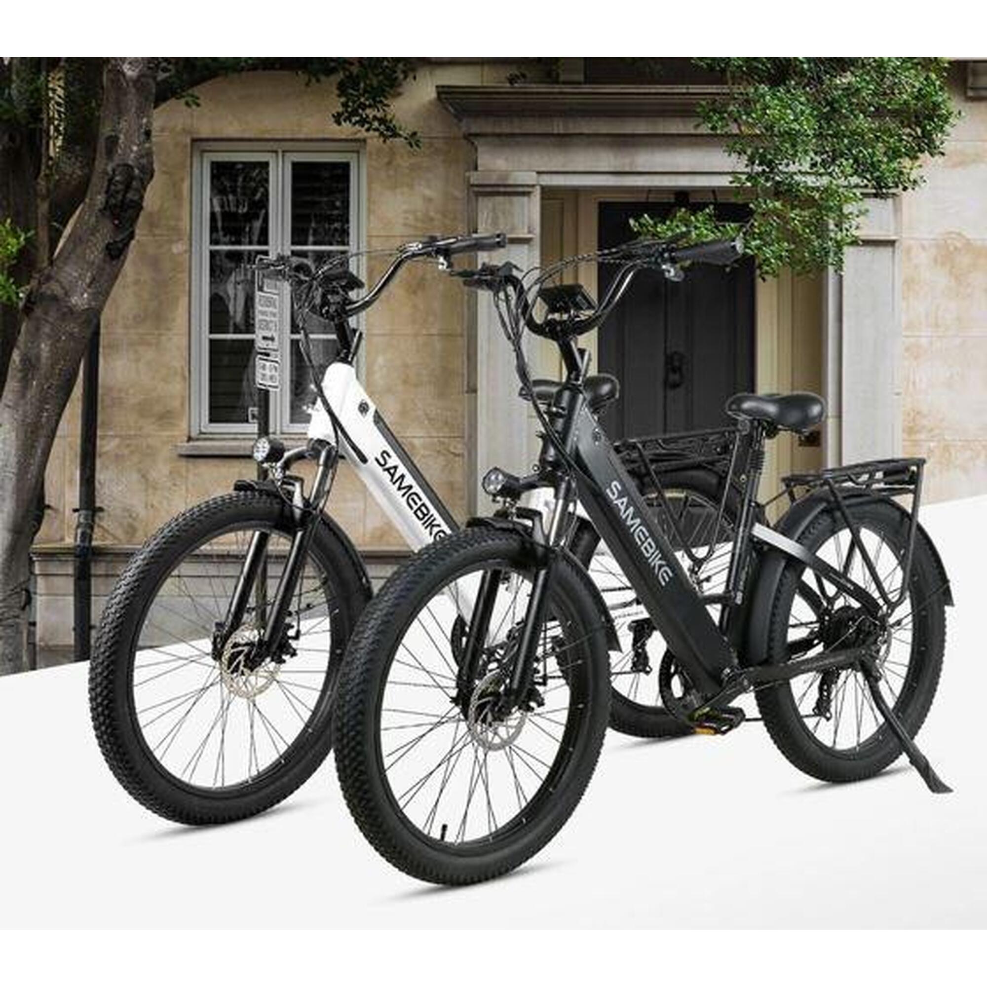 bicicleta eléctrica urbana RS-A01 48V-14Ah (672Wh) - semi fatbike 26"x3.0"