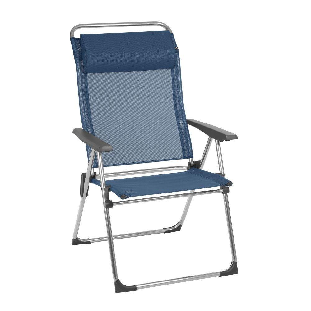 Lafuma Mobilier - Fauteuil Pliant Multi-positions - Xl - Alu Cham Xl -  - Lafuma Mobilier - Fauteuil - Bleu - No Size - Decathlon