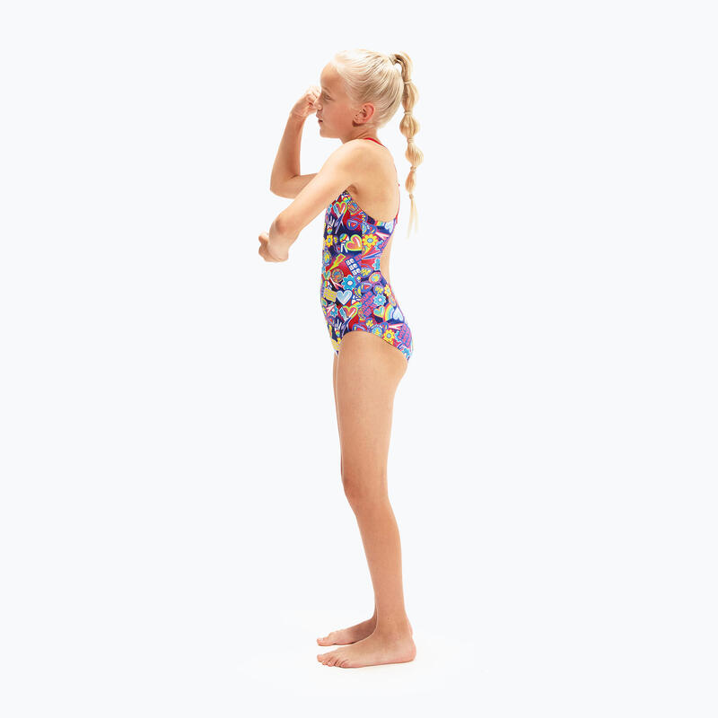 Speedo Digital Allover Splashback kinderzwempak uit één stuk