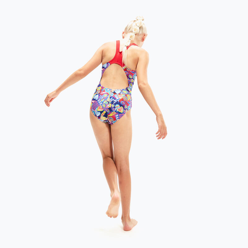 Speedo Digital Allover Splashback kinderzwempak uit één stuk