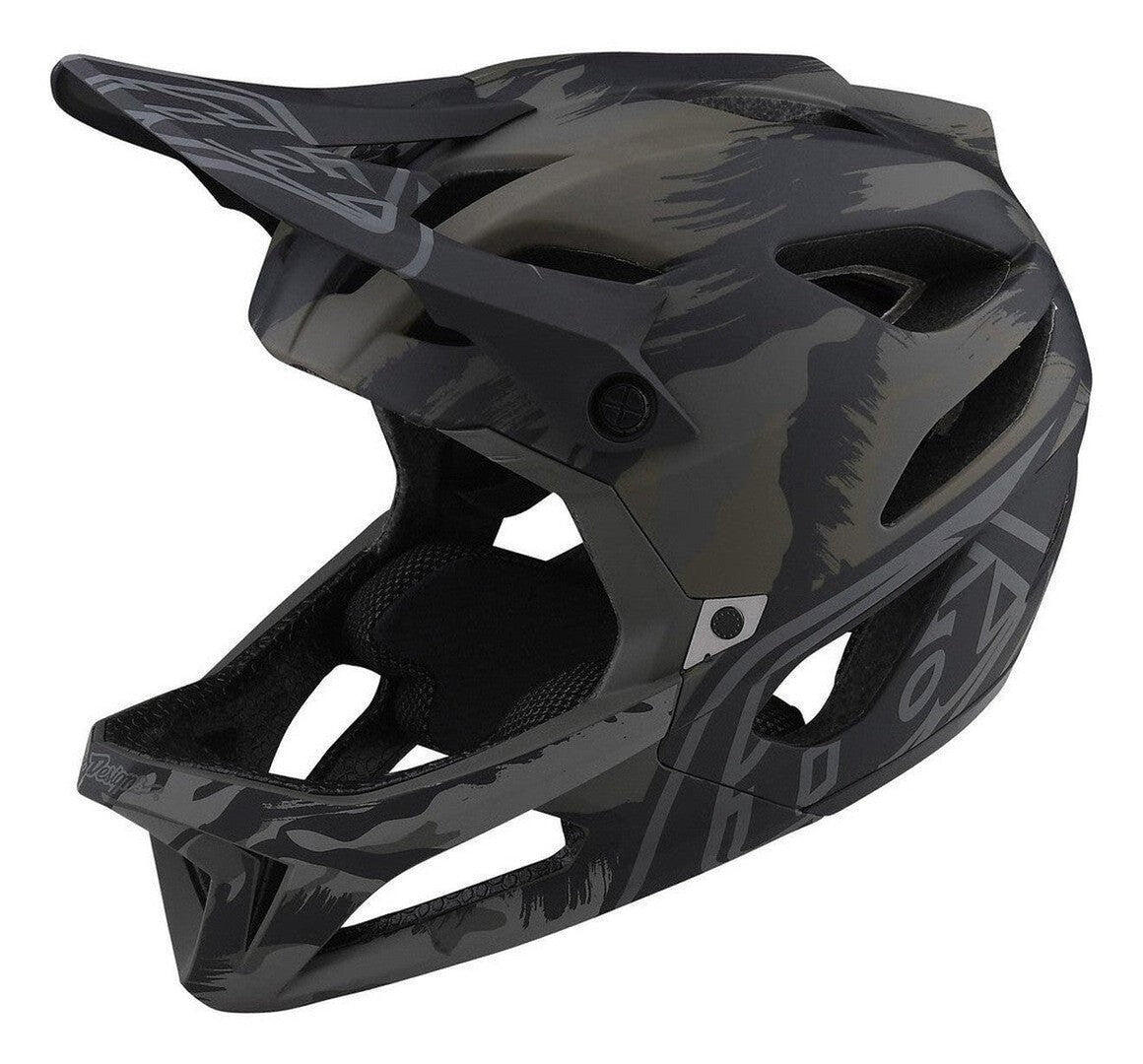 Troy Lee Designs Stage MIPS Helmet - Brush Camo Military