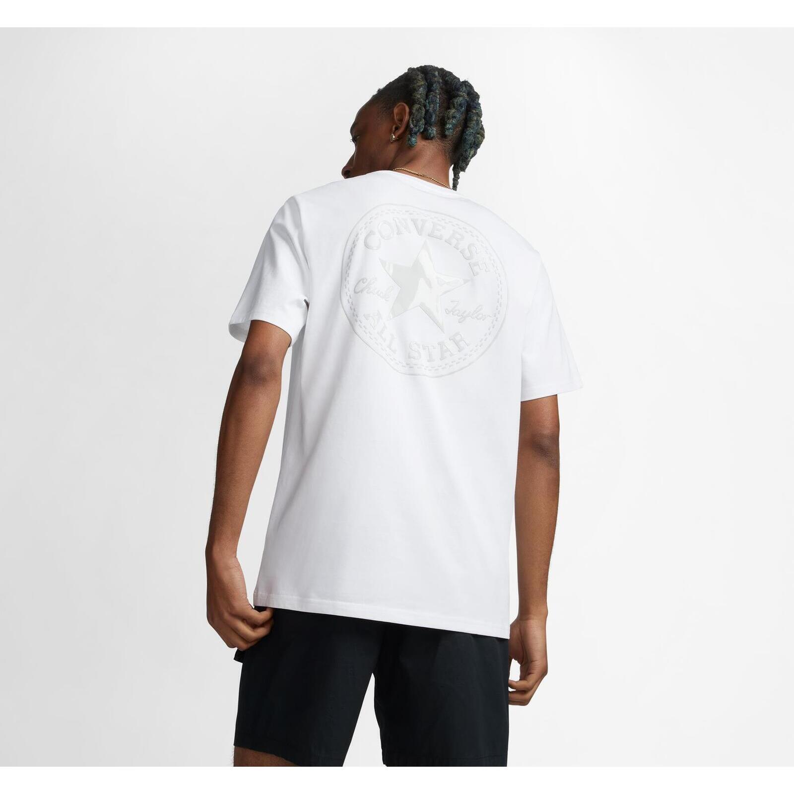 T-shirt Converse Chuck Patch, Blanc, Unisexe 4/5