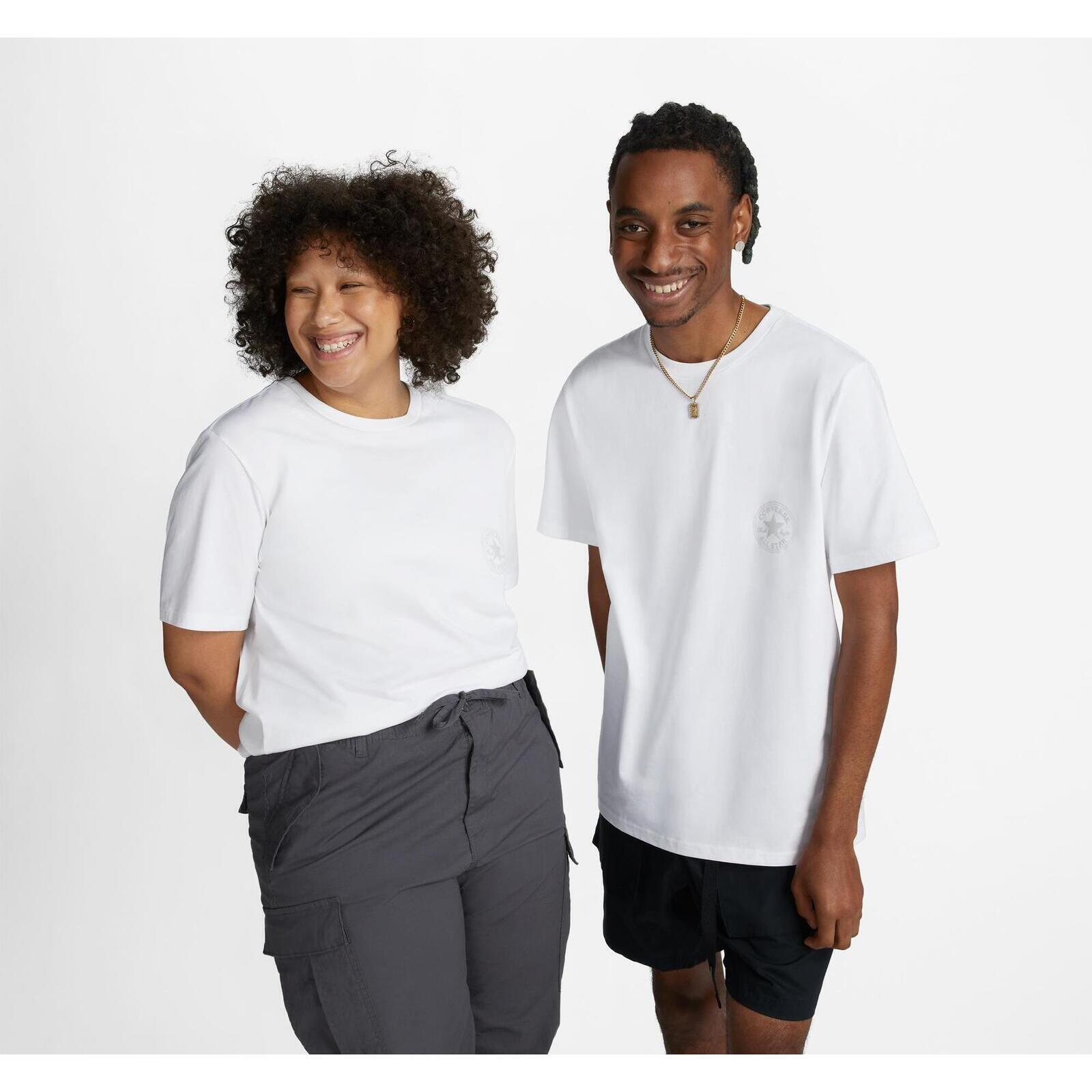 T-shirt Converse Chuck Patch, Blanc, Unisexe 3/5