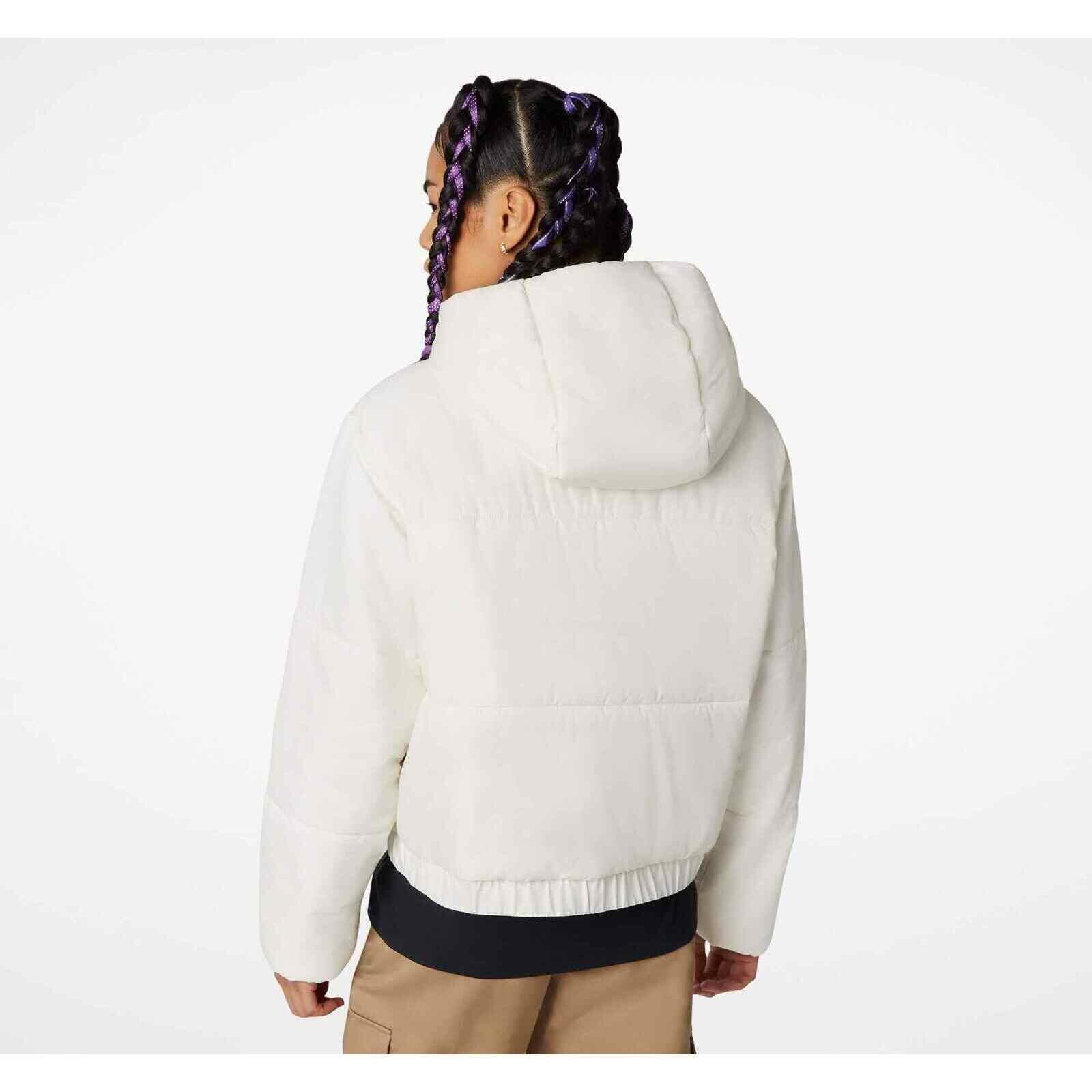 Giacca Converse Synthetic Short Puffer, Bianca, Donne 2/5