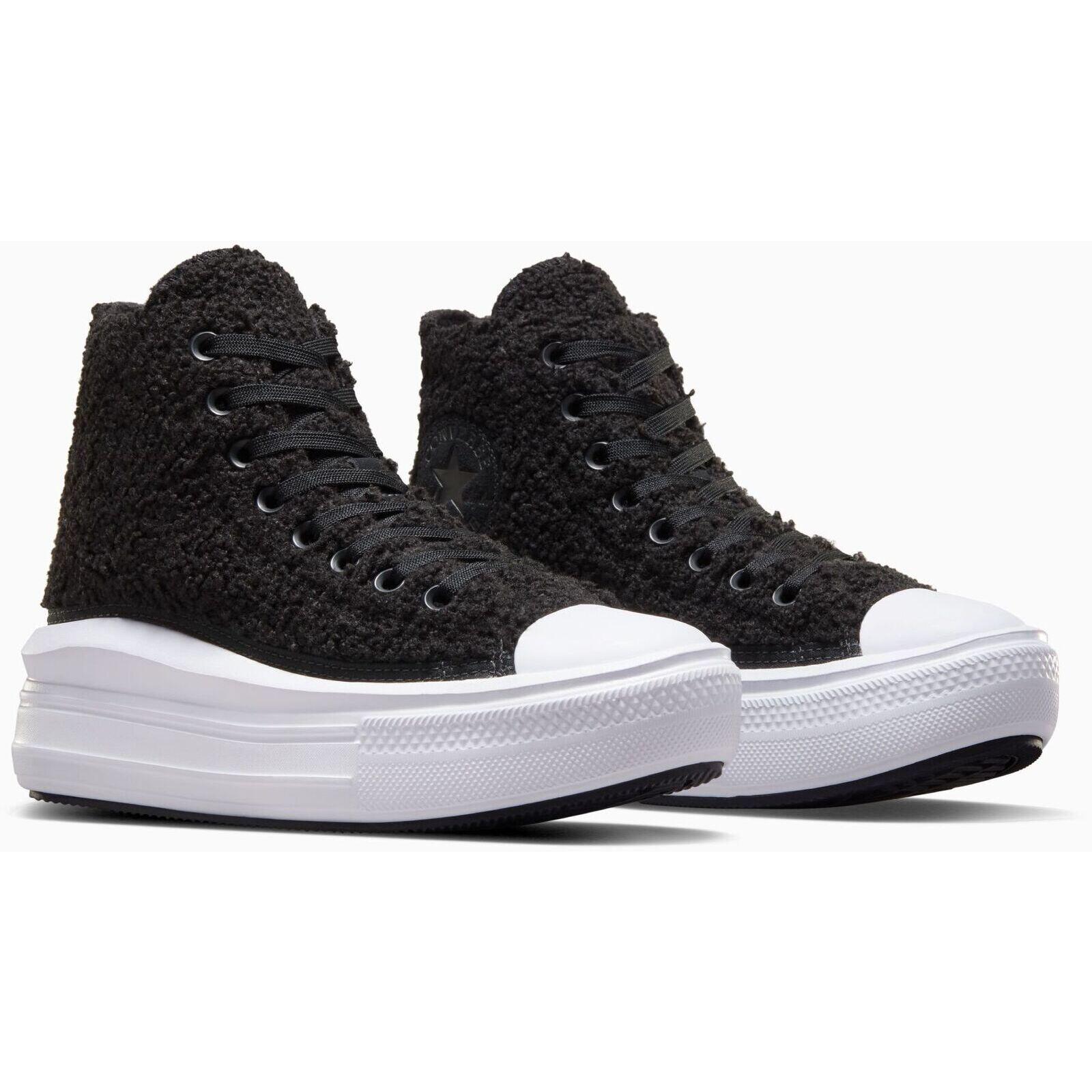 Baskets Converse Ctas Move Hi, Noir, Femmes 3/5