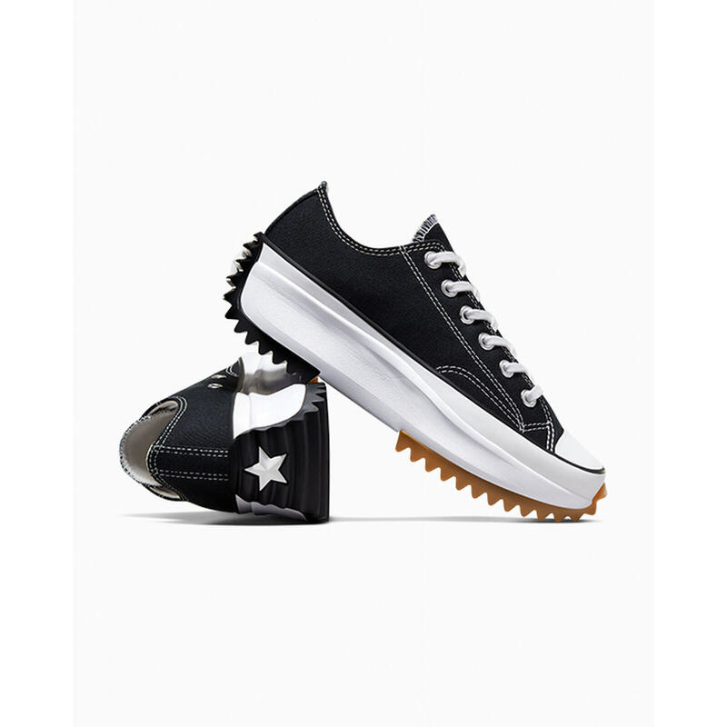 Tenisi unisex cu platforma Converse Run Star Hike Ox, Negru