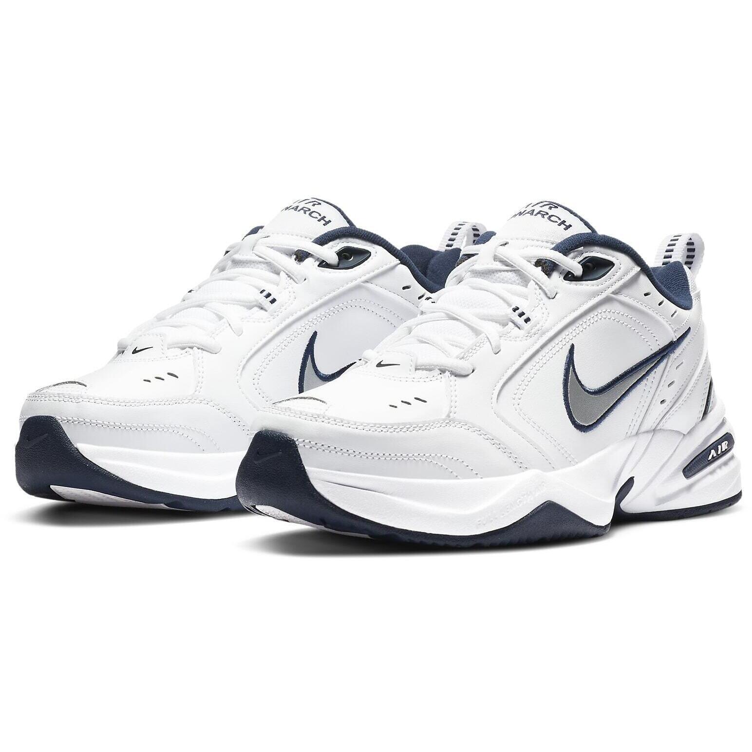 Baskets Nike Air Monarch IV, Blanc, Hommes 3/7