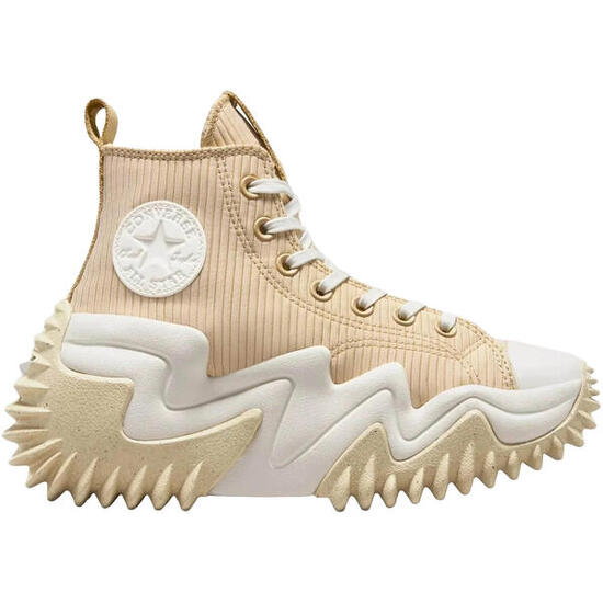 Zapatillas Converse cu platforma Run Star Motion CX High, Beige, Unisexo
