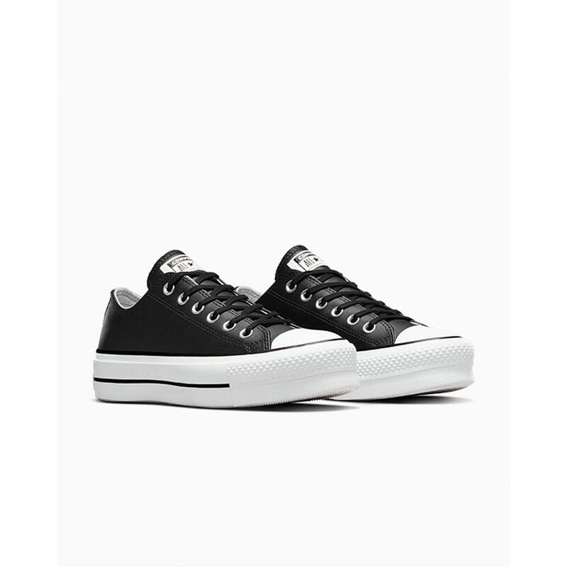 Baskets Converse Ctas Lift Clean Ox, Noir, Femmes