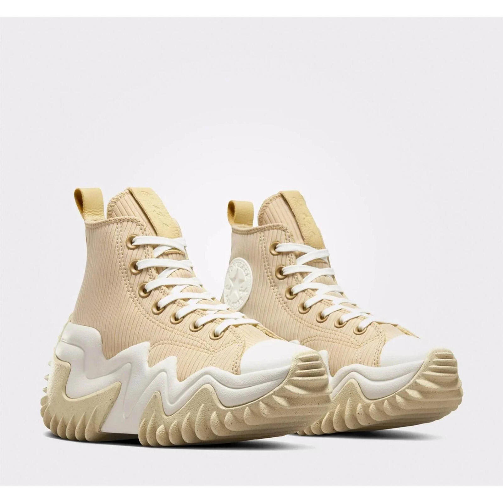 Baskets Converse cu platforma Run Star Motion CX High Top, Beige, Unisexe 3/6