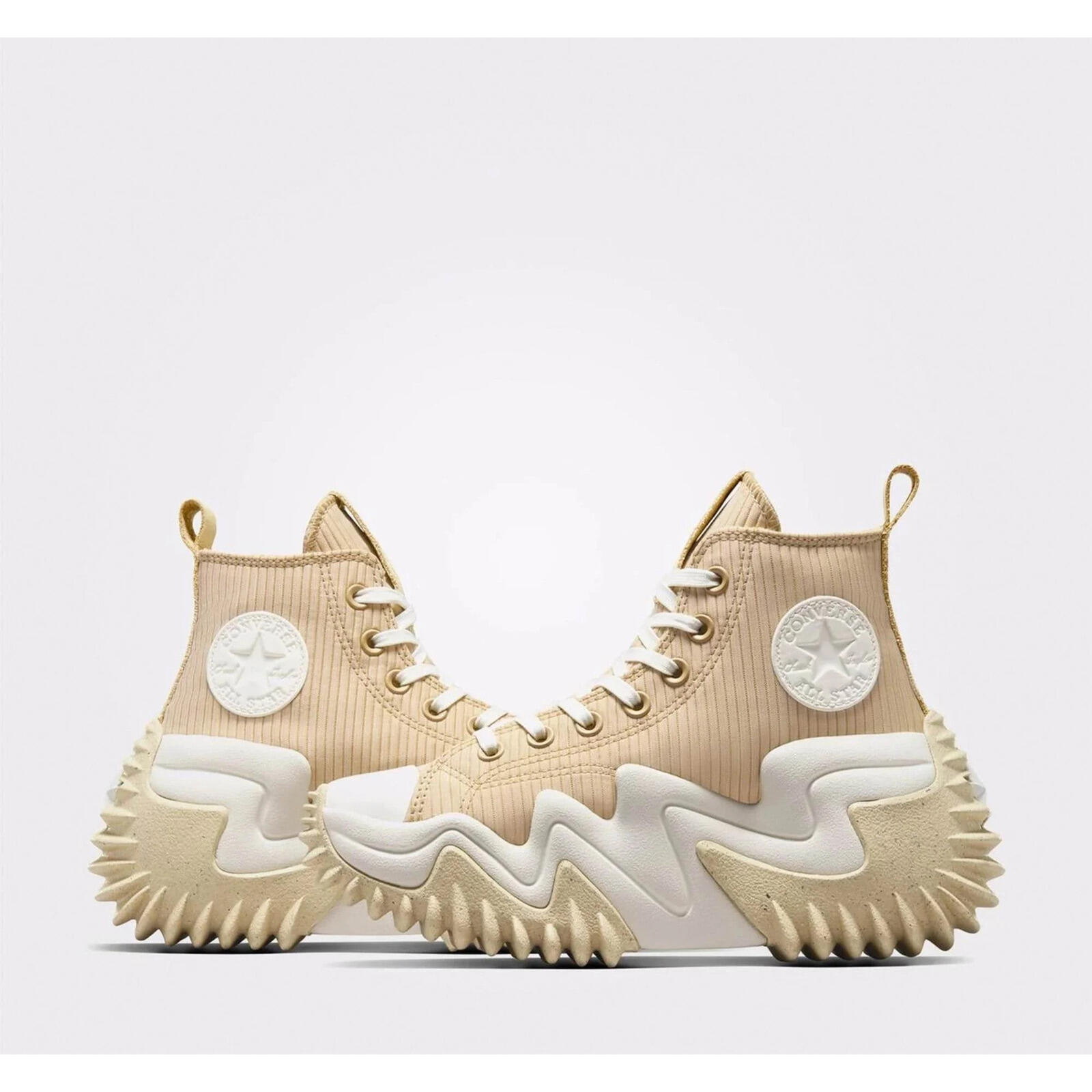 Baskets Converse cu platforma Run Star Motion CX High Top, Beige, Unisexe 5/6