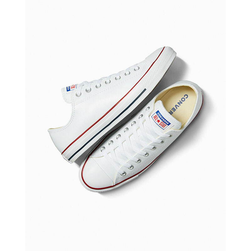 Sneakers Converse Chuck Taylor Ox Leather, Wit, Uniseks