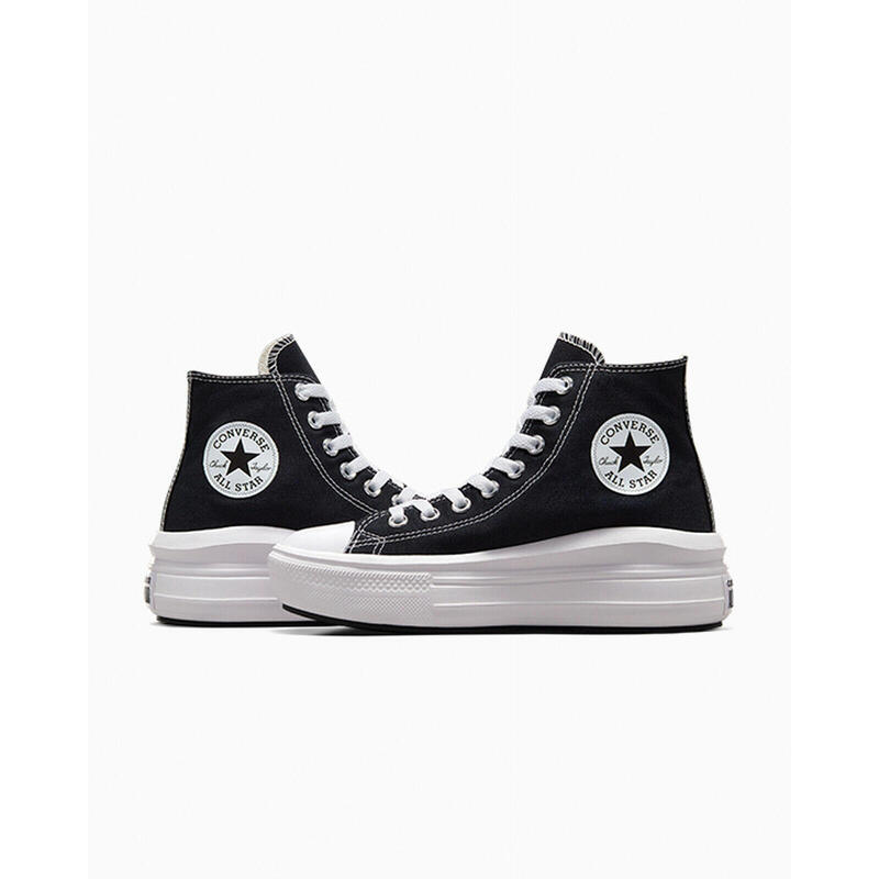 Zapatillas Converse Chuck Taylor All Star Move Hi, Negro, Mujer