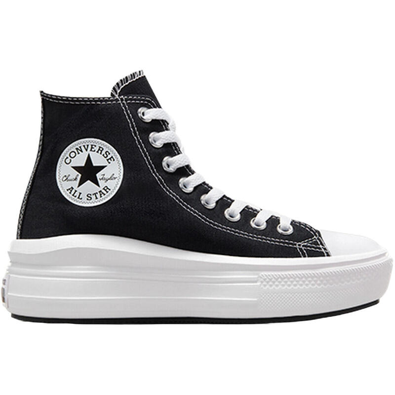 Zapatillas Converse Chuck Taylor All Star Move Hi, Negro, Mujer