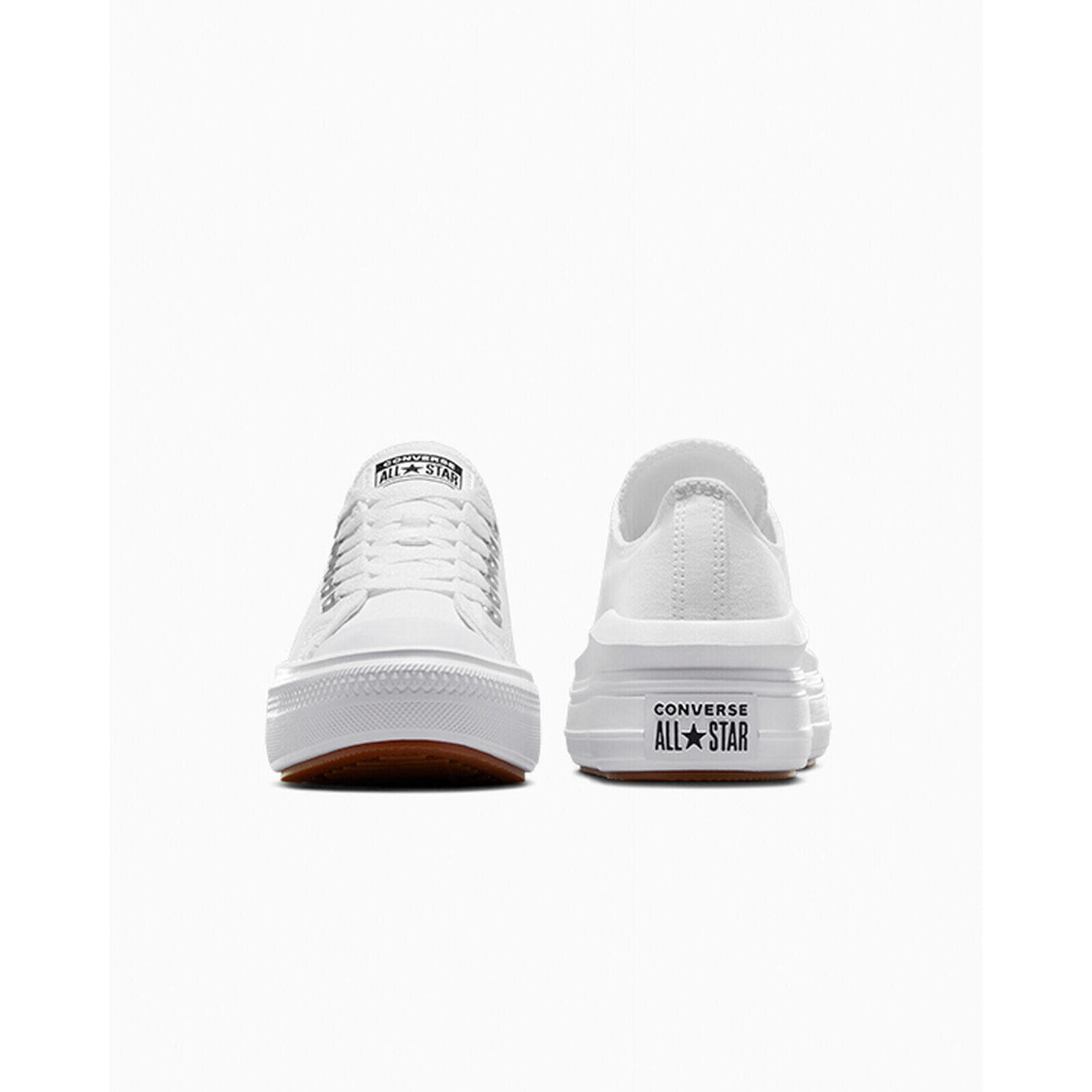 Baskets Converse Chuck Taylor All Star Move OX, Blanc, Femmes 5/5