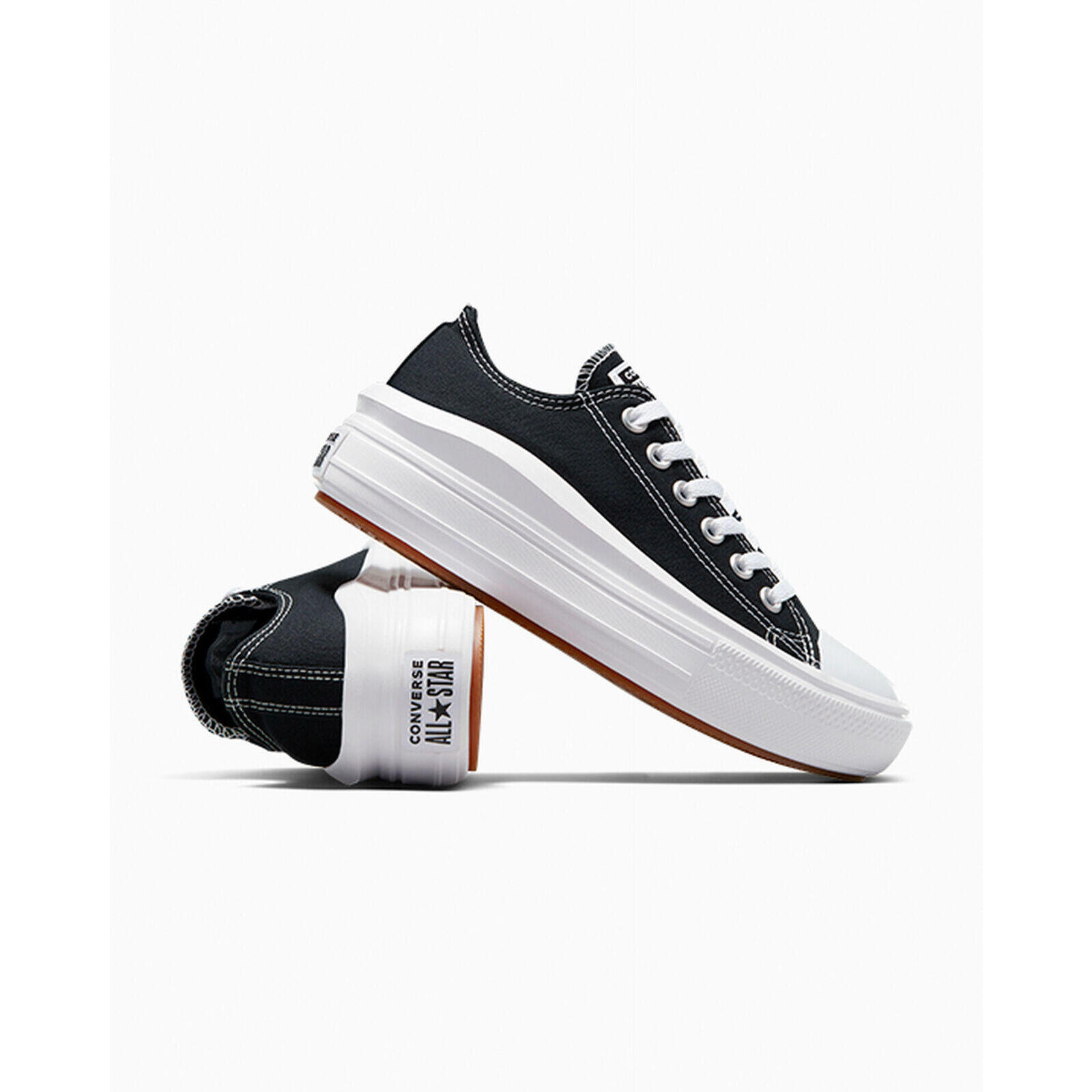 Baskets Converse Chuck Taylor All Star Move Low Top, Noir, Femmes 3/6