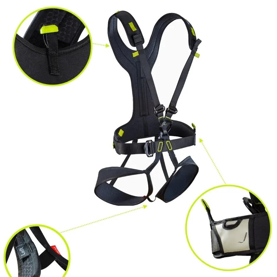 Radialis Pro Adjust Full Body Harness for high ropes courses and adventure parks, XS-M -  5