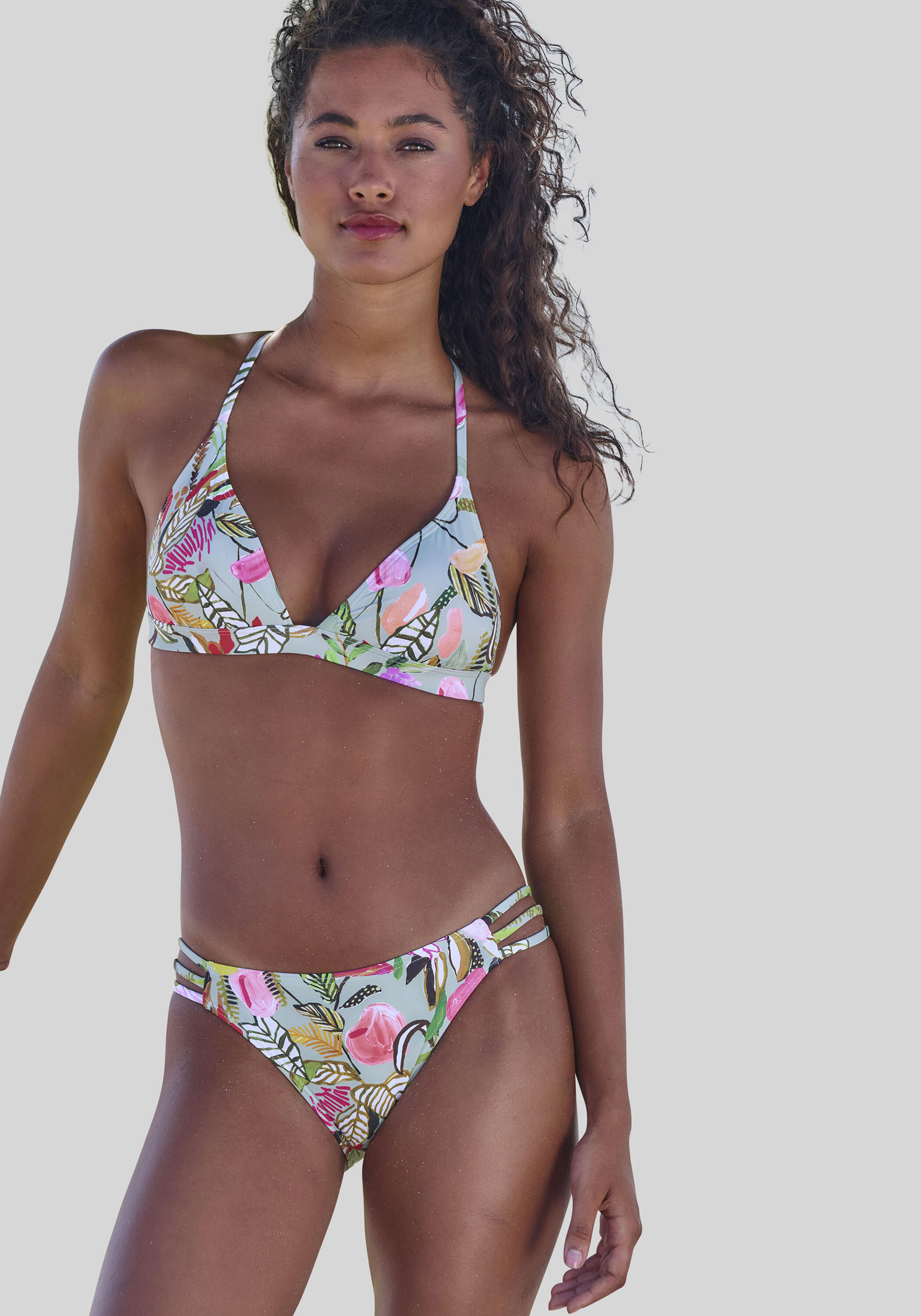 Damen Bikini-Hose 3/5