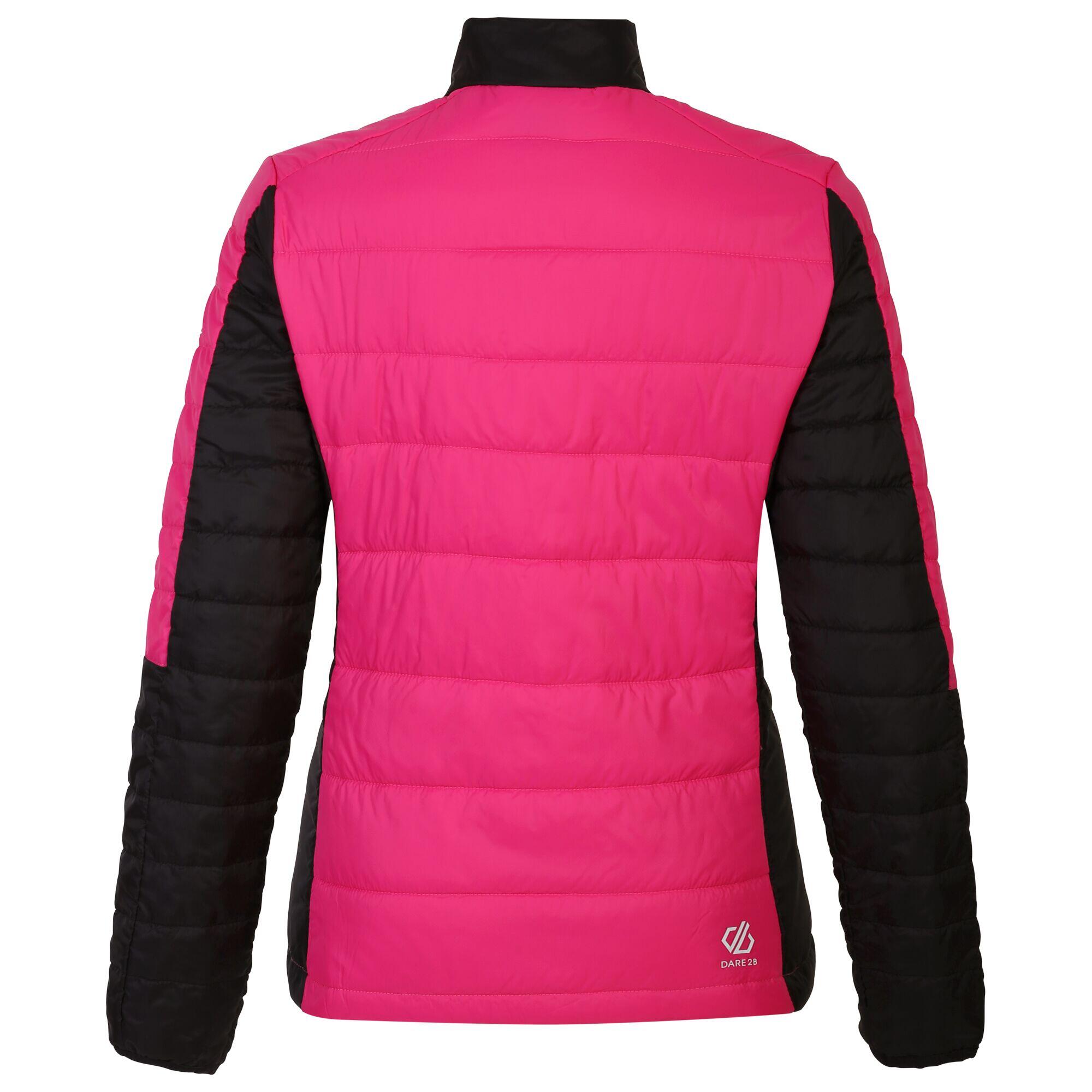 Womens/Ladies Surmise Jacket (Pure Pink/White) 2/5