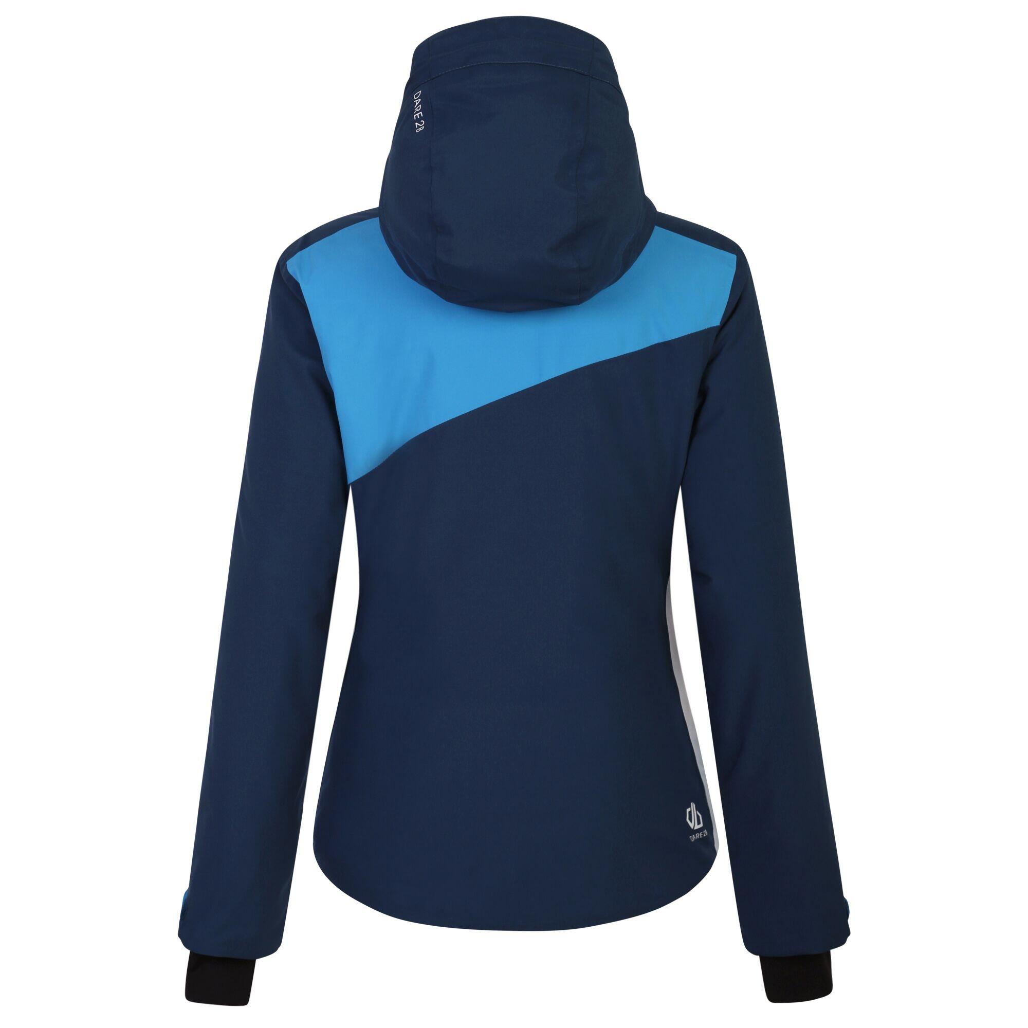 Blouson De Ski CHUTE Femme (Denim Sombre / Bleu De Suède) 2/5