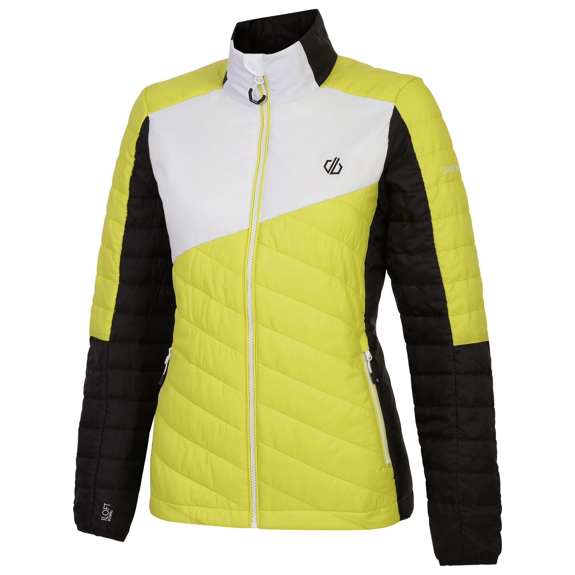Womens/Ladies Surmise Jacket (Yellow Plum/White) 3/5
