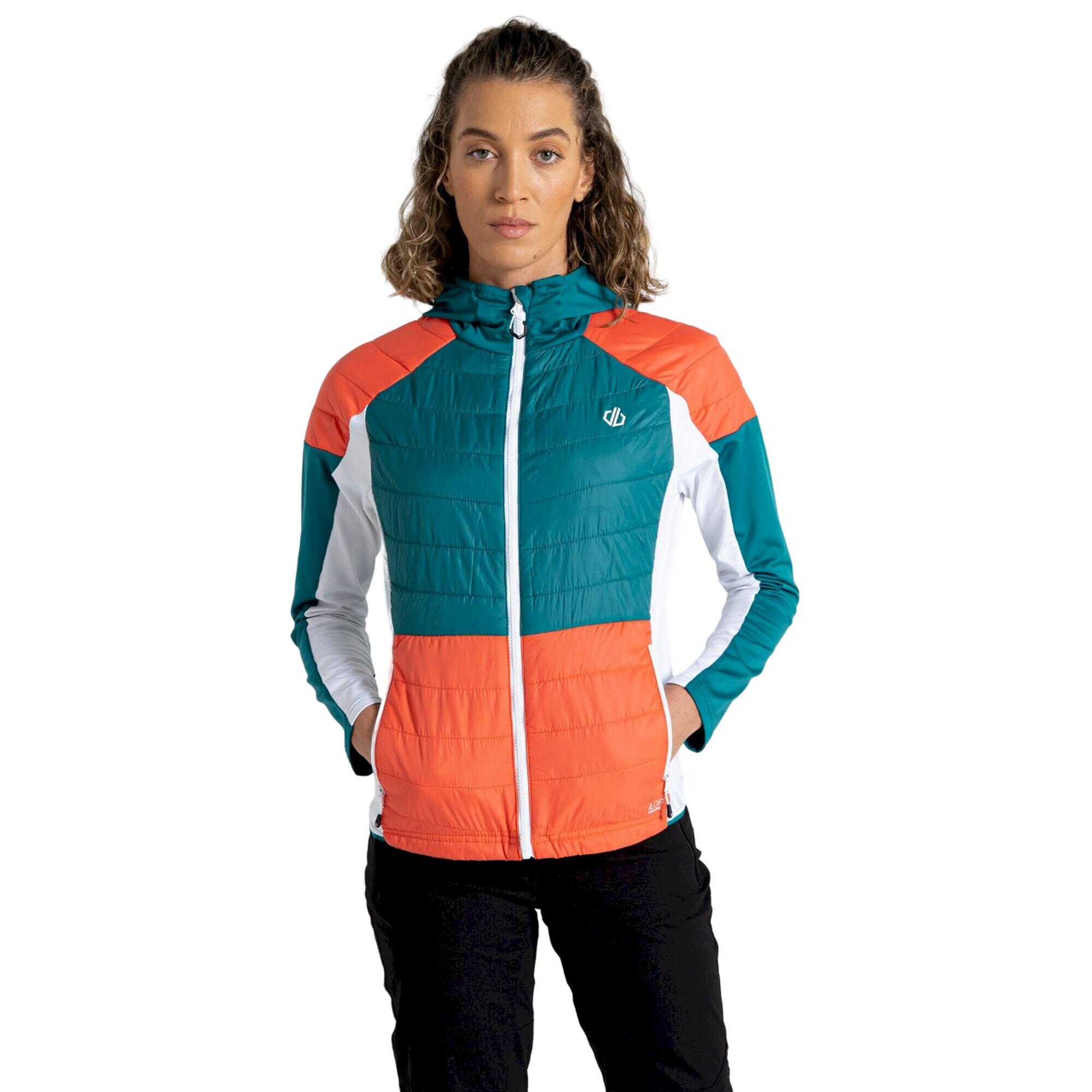 Womens/Ladies Culmination Wool Padded Hybrid Jacket (Fortune Green/Neon 4/5