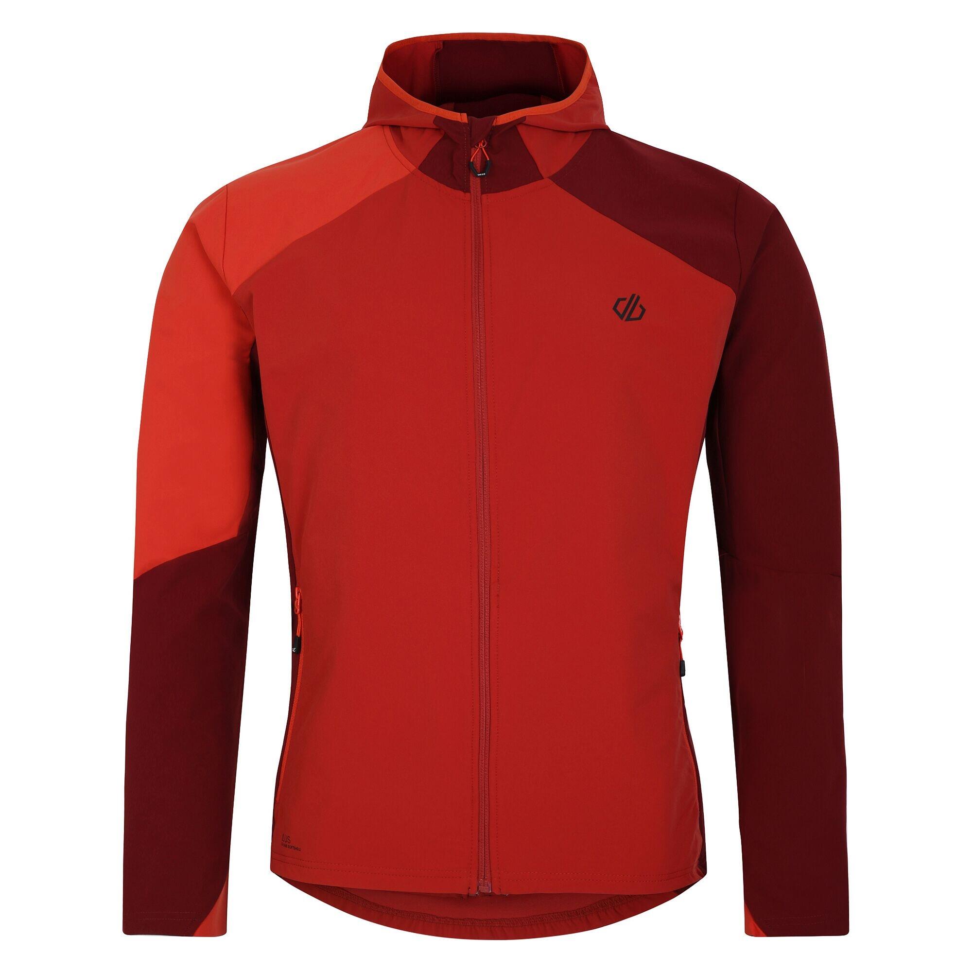 LATITUDINAL Men's softshell jacket (Tuscan red / Syrah red)