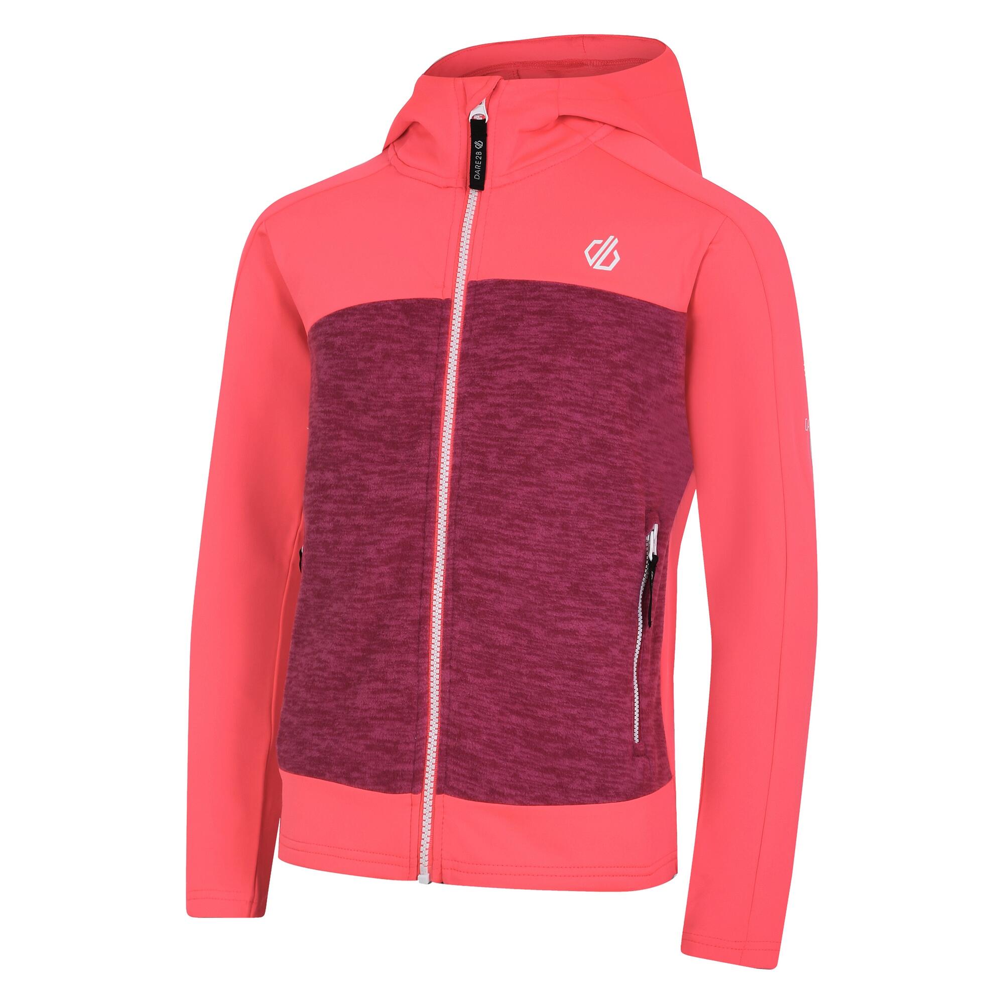 Childrens/Kids Thriving II Midlayer (Berry Pink/Neon Pink) DARE 2B