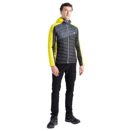 Veste Matelassée TOURING Homme (Jaune Néon / Orage Foncé)