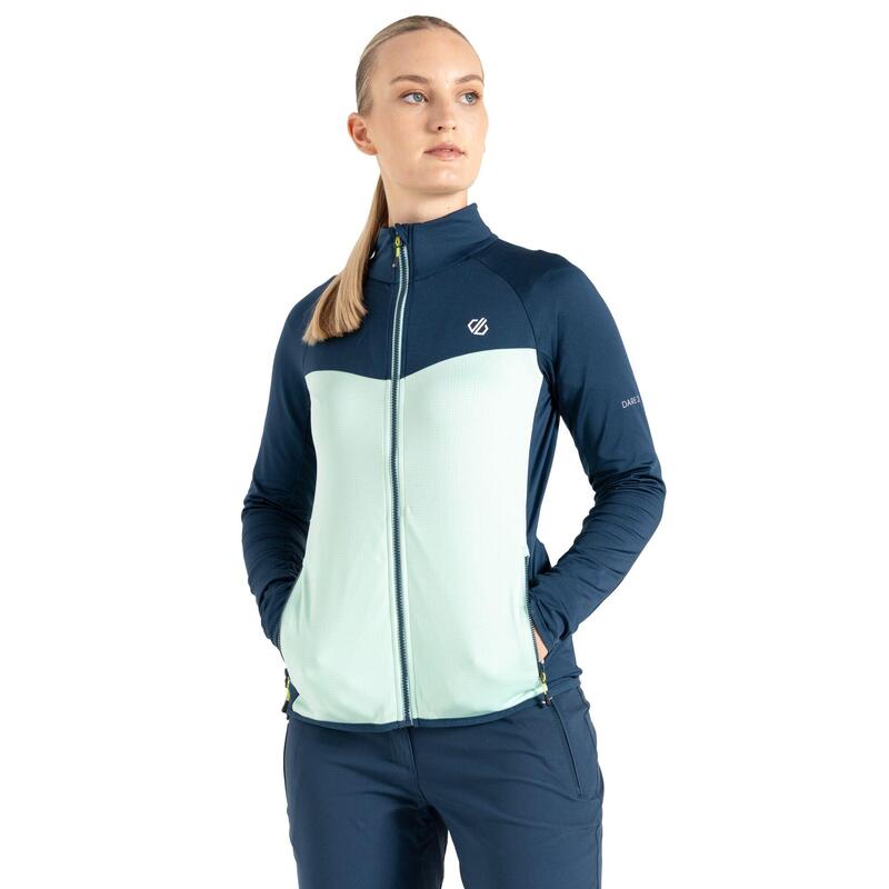 "Ascending" Jacke für Damen Minzgrün/Dunkel-Jeansblau