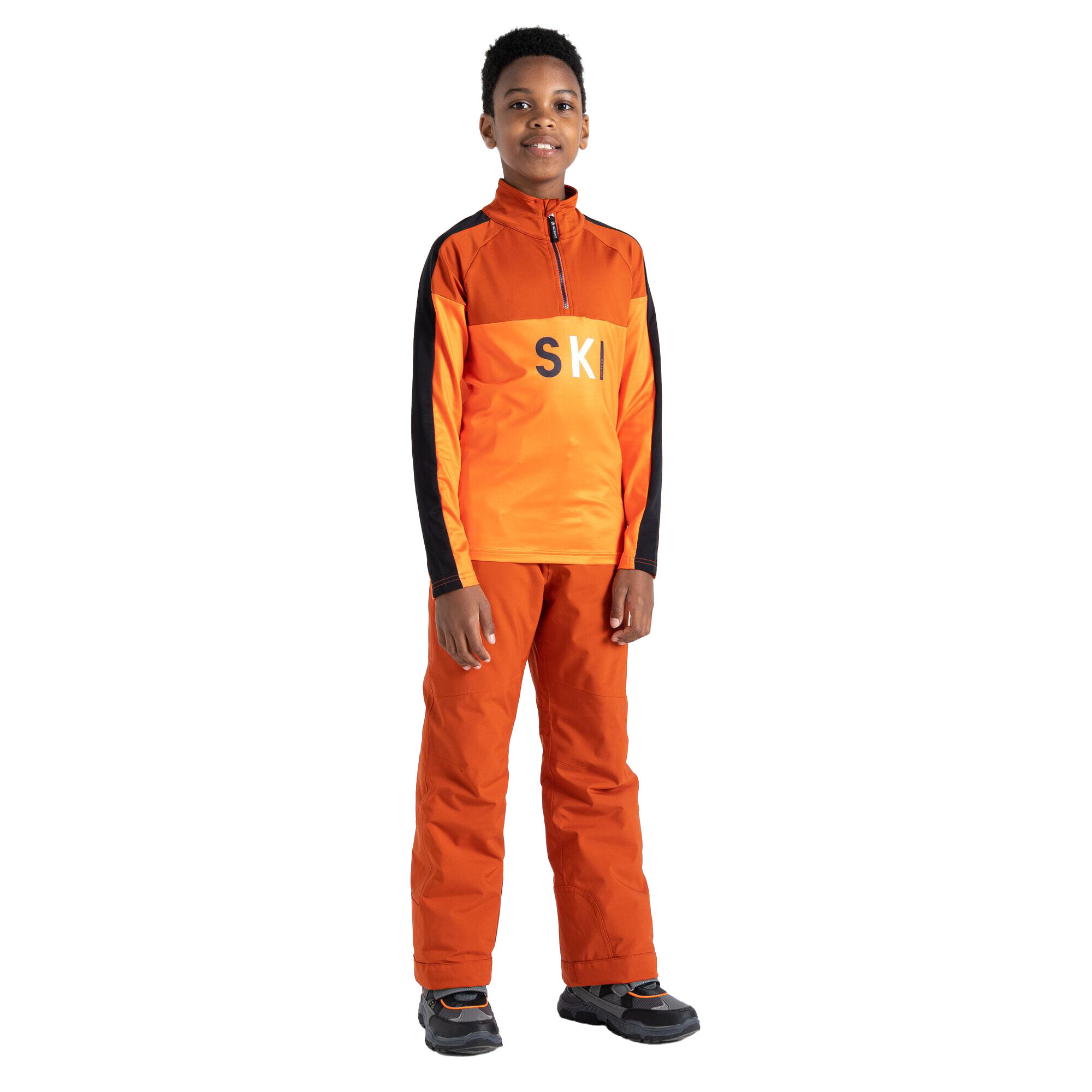 Childrens/Kids Pow Core Stretch Pullover (Puffin´s Bill/Black) 4/5