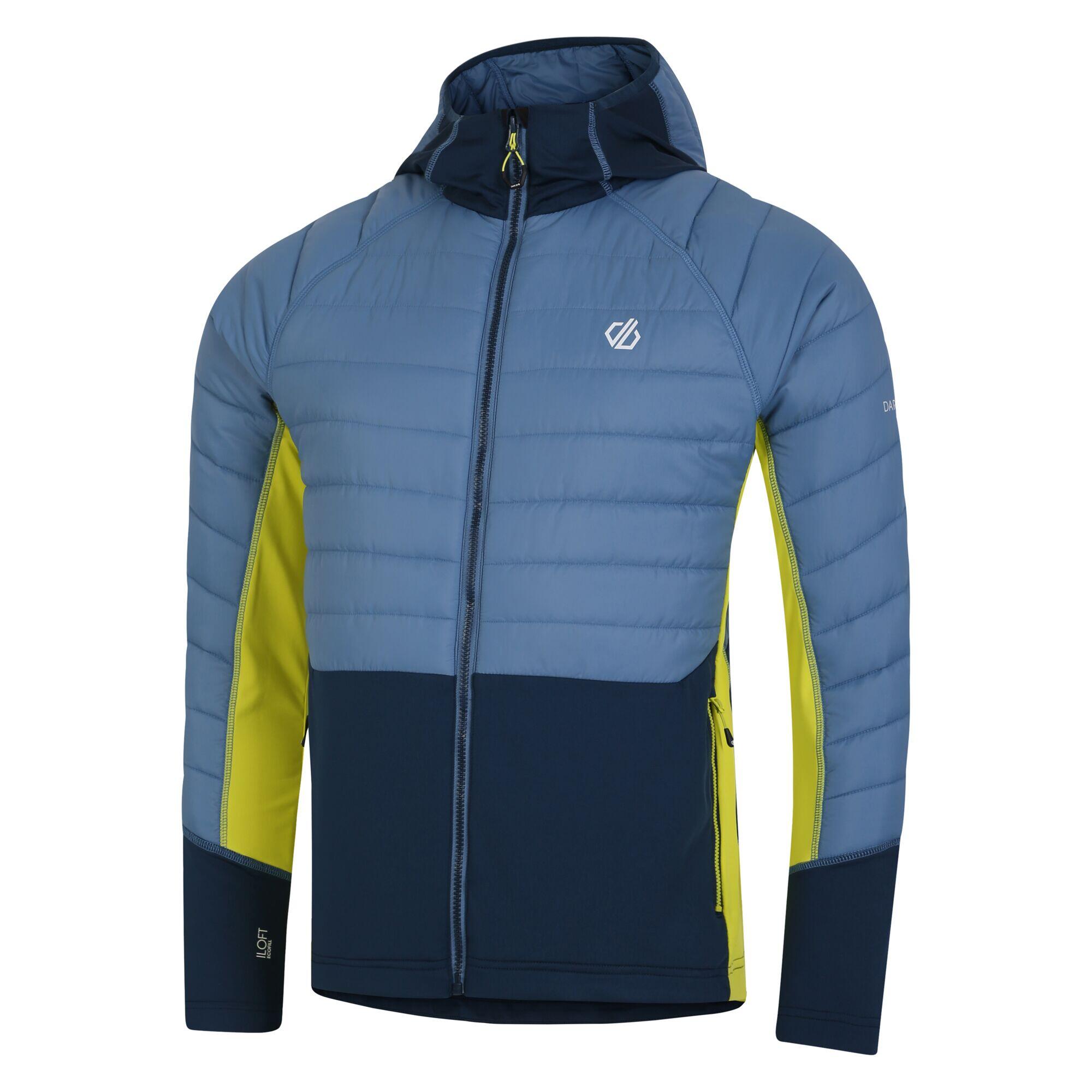 Heren Afwijkend Hybride Jas (Koronetblauw/Moonlight Denim) 3/5